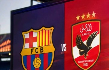 الأهلي و برشلونة 