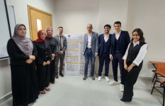 مجموعة من طلاب كلية الحاسبات والذكاء الاصطناعي بجامعة سفنكس