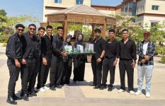 فريق من جامعة أسيوط الجديدة التكنولوجية – كلية الصناعة والطاقة