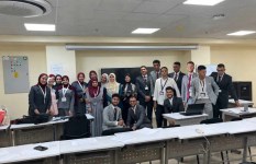 طلاب كلية تكنولوجيا الصناعة والطاقة بجامعة برج العرب التكنولوجية
