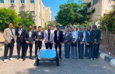طلاب قسم الهندسة الزراعية بكلية الزراعة - جامعة المنصورة
