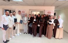 طلاب معهد الألسن العالي يقدمون مشروع لتطوير العمل المحاسبي 