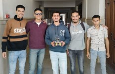 طلاب جامعة الفيوم التكنولوجية الدولية