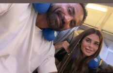 كريم فهمي وزوجته