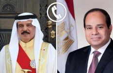 اتصال هاتفى بين السيسى وملك البحرين