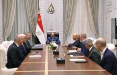 اجتماع رئاسى مع رئيس شركة إينى