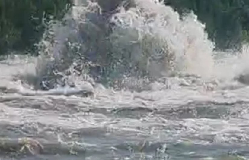 كسر ماسورة غاز أسفل ترعة الإسماعيلية