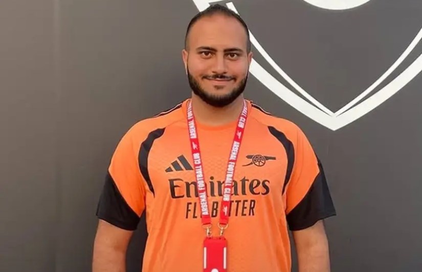 طبيب مصري في أرسنال 
