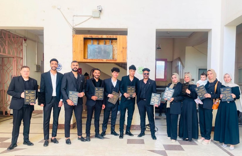 طلاب المعهد العالي للهندسة وتكنولوجيا المعلومات بكفر الشيخ