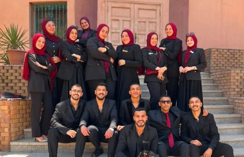 طلاب معهد الدلتا العالي لنظم المعلومات