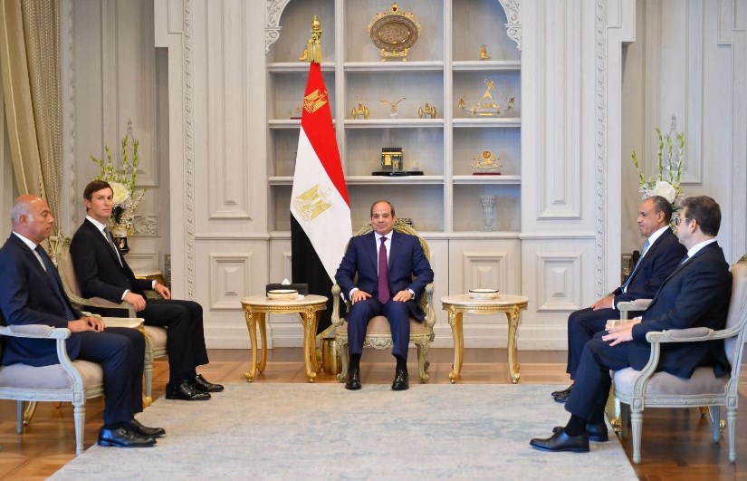 اجتماع الرئيس السيسى مع كوشنر