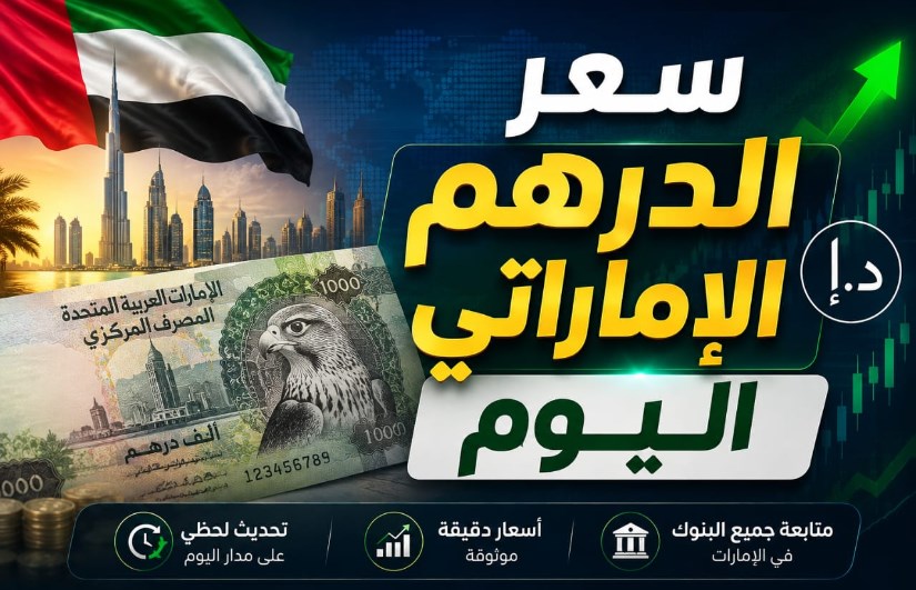 سعر الدرهم الإماراتي اليوم 