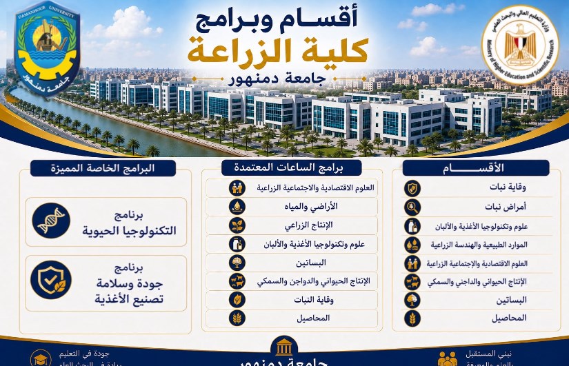 كلية الزراعة بجامعة دمنهور