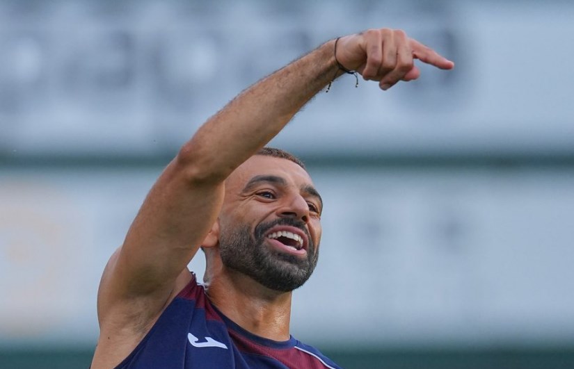 الظهور الاول لـ محمد صلاح 