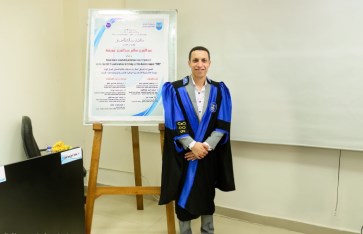 الكيميائي عبد العزير سالم بشركة انربك يقتنص الماجستير بدرجة امتياز