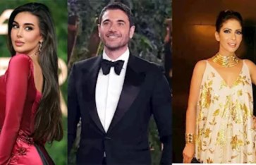 منى زكي وأحمد عز وياسمين صبري 