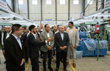 افتتاح مصنع للنجيل الصناعى فى السخنة