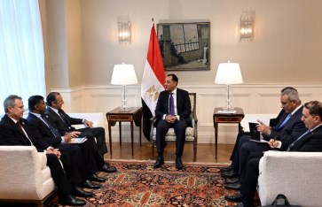تجتماع مدبولى مع مسؤولى شيفرون
