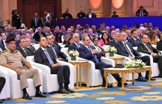 الرئيس عبدالفتاح السيسي خلال افتتاح المنتدى