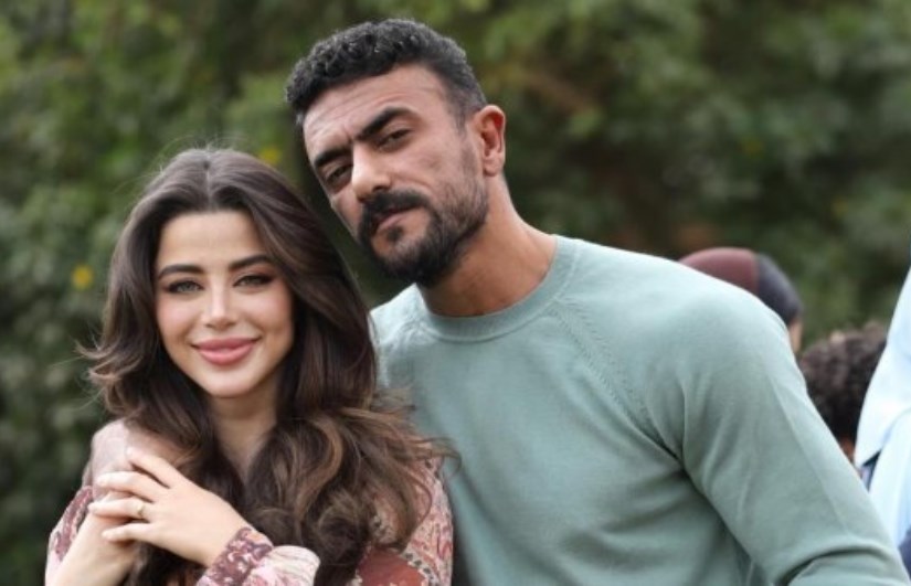 يارا السكري وأحمد العوضي 
