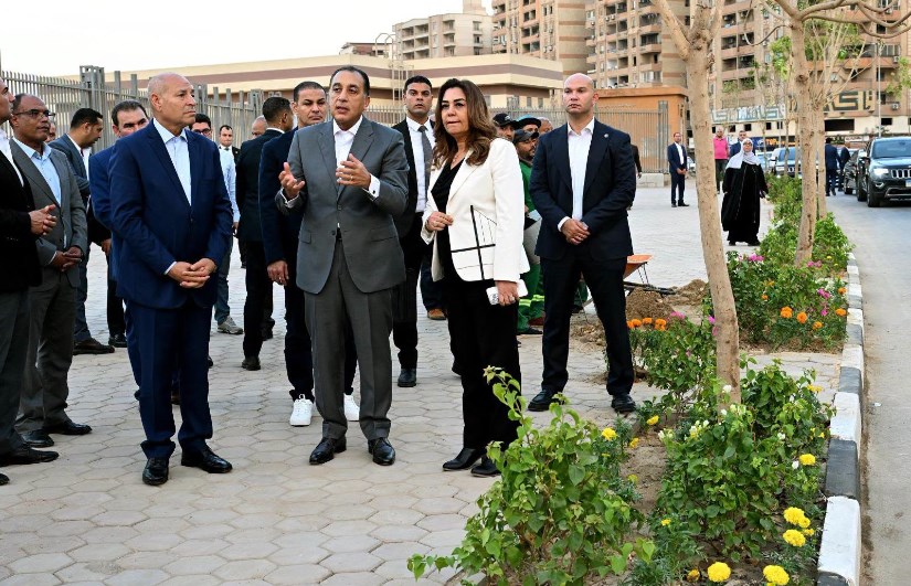 جولة لمتابعة تشجير القاهرة
